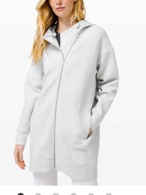 Lululemon In Orbit jacket heather grey size 6